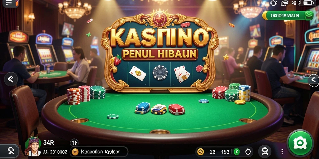 Tampilan gameplay Kasino yang menarik di 34R.