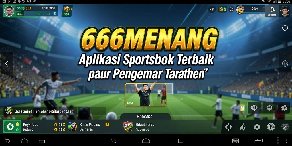 Tampilan gameplay Sportsbook yang mendebarkan di 666MENANG.