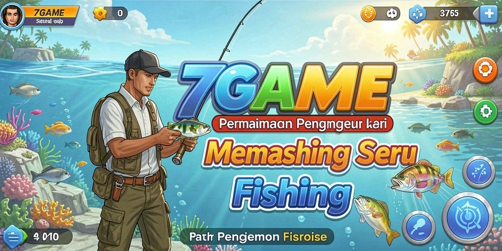 Tampilan gameplay Fishing yang menarik dan mengasyikkan dari 7GAME.