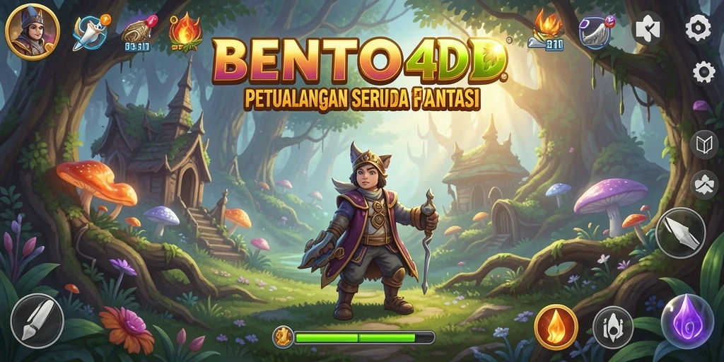 Gameplay seru BENTO4D yang membawa petualangan menantang.