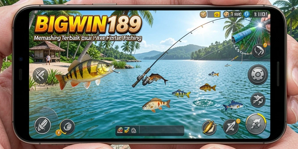 Tampilan menangkap ikan raksasa di BIGWIN189 yang menegangkan.