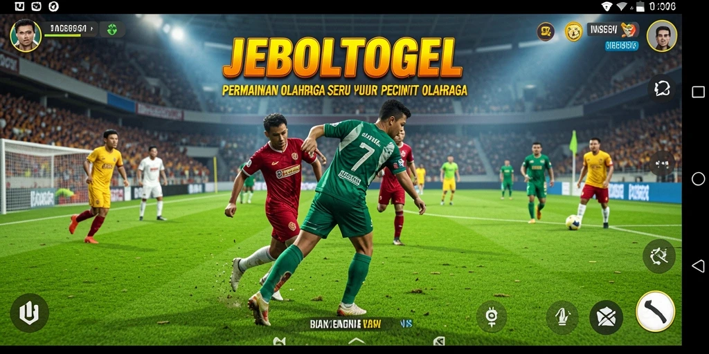 Tampilan menarik dari gameplay JEBOLTOGEL yang penuh aksi olahraga.