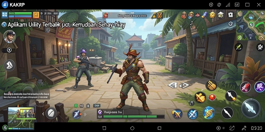 Tampilan antarmuka KAKRP yang intuitif dan mudah dipahami.