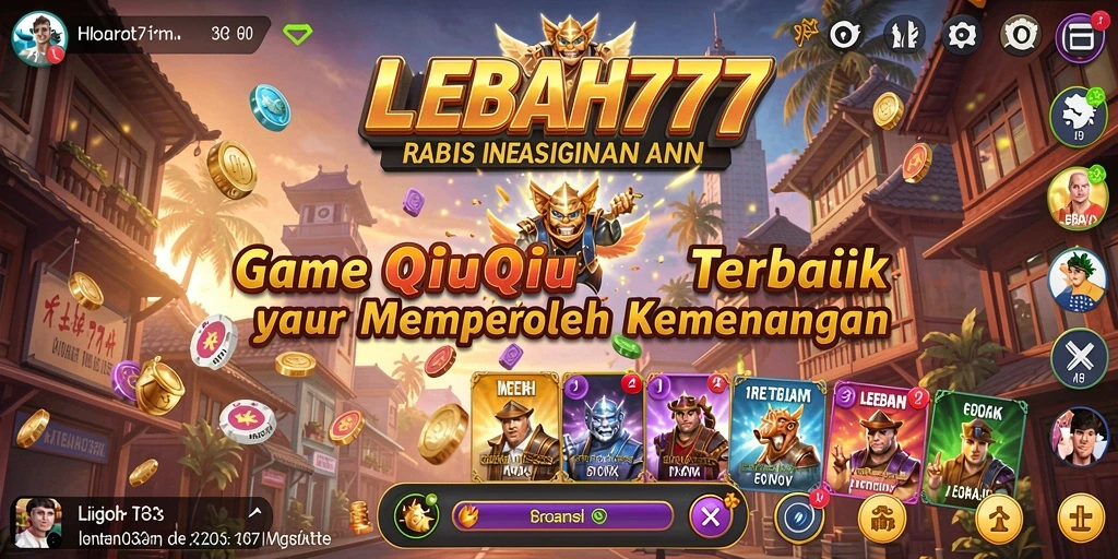 Gameplay QiuQiu yang seru dan menantang di LEBAH777.