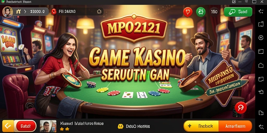 Tampilan gameplay seru di MPO2121 dengan berbagai pilihan permainan kasino.