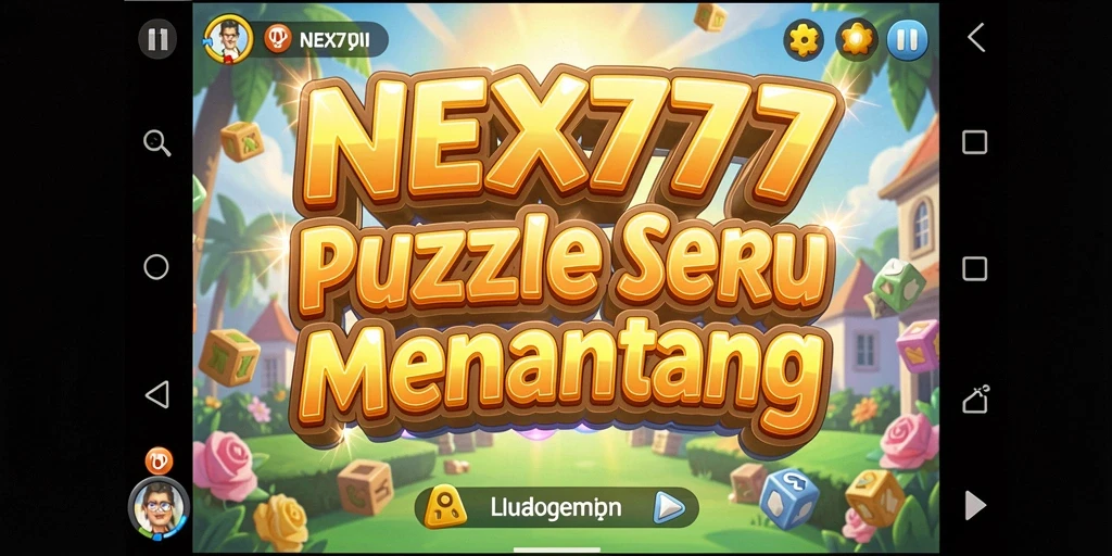 Tampilan gameplay puzzle yang menantang dan seru.