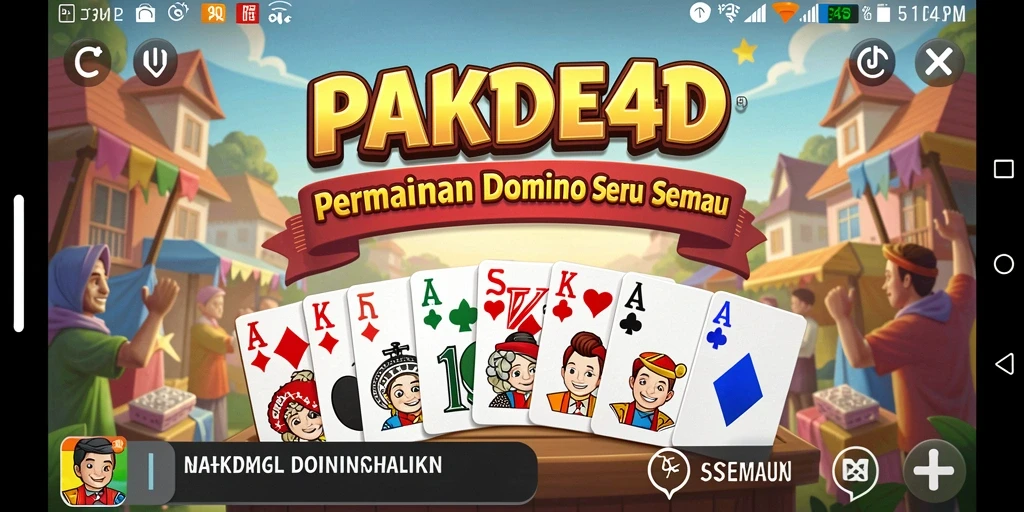 Tampilan menarik dari gameplay PAKDE4D yang menyenangkan.