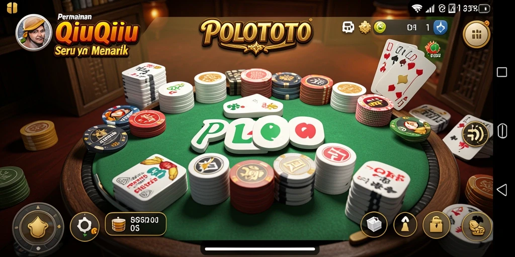Gameplay menarik dalam POLOTOTO yang memikat para pemain QiuQiu.