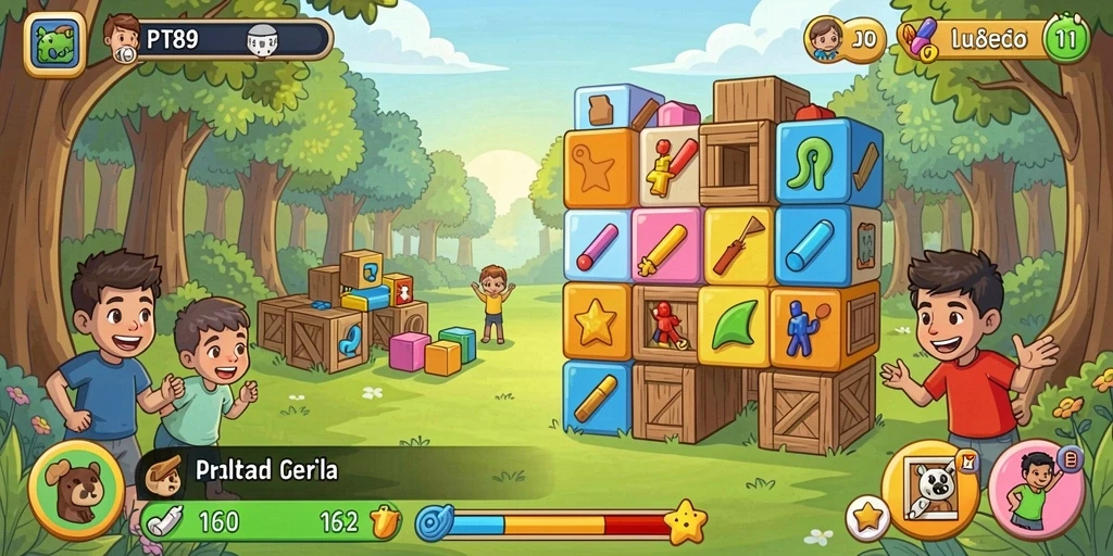 Screenshot gameplay PT89 menampilkan tantangan puzzle yang mengasyikkan.