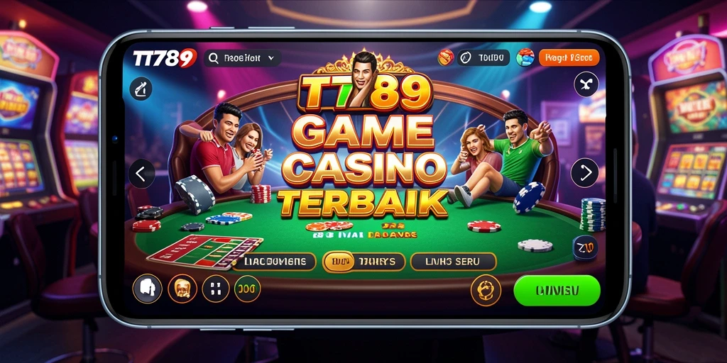 Screenshot gameplay TT789 yang menunjukkan keseruan di Live Casino.