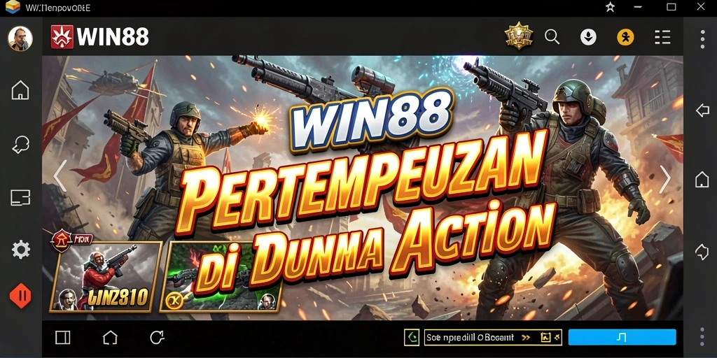 Tampilan gameplay seru dari WIN88 dalam aksi pertarungan.