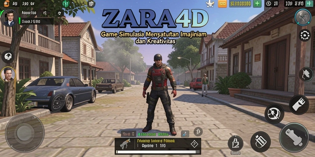 Tampilan menarik dari gameplay ZARA4D yang menampilkan kreativitas pengguna.